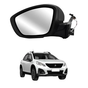 Retrovisor Peugeot 2008 2015 Até 2023 Eletrico Com Pisca Lado Direito Passageiro