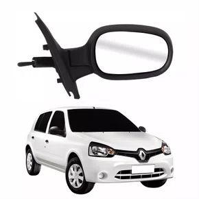 Retrovisor Renault Clio 2003 Até 2016 Com Controle Lado Direito Passageiro
