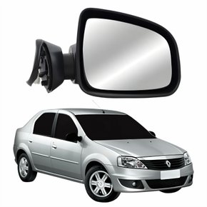 Retrovisor Renault Logan 2010 2011 2012 2013 2014 Elétrico Lado Direito Passageiro