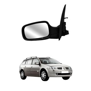 Retrovisor Renault Megane 2006 Até 2012 Eletrico Lado Direito Passageiro