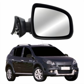 Retrovisor Renault Sandero Stepway 2010 2011 2012 2013 2014 Elétrico Lado Direito Passageiro