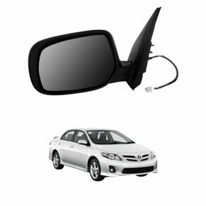 Retrovisor Toyota Corolla 2009 Até 2014 Eletrico Lado Direito Passageiro