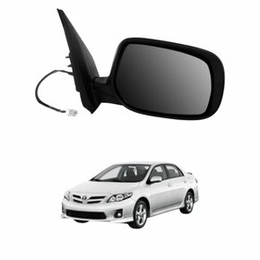 Retrovisor Toyota Corolla 2009 Até 2014 Eletrico Lado Esquerdo Motorista