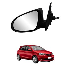 Retrovisor Toyota Etios 2014 Até 2024 Com Controle Lado Direito Passageiro