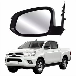 Retrovisor Toyota Hilux Srv 2016 Até 2024 Com Pisca Elétrico Lado Esquerdo Motorista Original