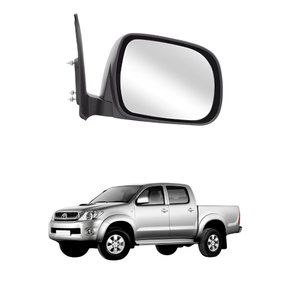 Retrovisor Toyota Hilux Srv 2005 Até 2011 Com Controle Texturizado Lado Esquerdo Motorista