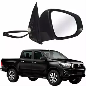 Retrovisor Toyota Hilux Srv 2016 Até 2020 Elétrico Com Pisca Lado Direito Passageiro