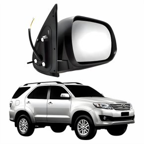 Retrovisor Toyota Hilux Sw4 2012 Até 2015 Elétrico Com Pisca Cromado Lado Direito Passageiro Original