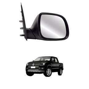 Retrovisor Vw Amarok 2010 Até 2016 Sem Controle Texturizado Lado Esquerdo Motorista