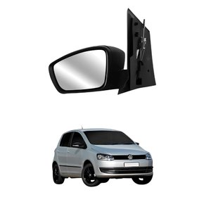 Retrovisor Vw Fox 2010 2011 2012 2013 2014 Com Controle Lado Direito Passageiro