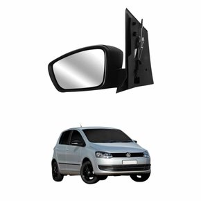 Retrovisor Vw Fox 2011 2012 2013 2014 Com Controle Com Pisca Lado Direito Passageiro