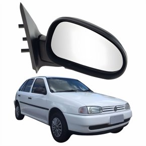 Retrovisor Vw Gol 1995 1996 1997 1998 1999 4 Portas Sem Controle Lado Direito Passageiro