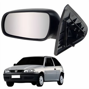 Retrovisor Vw Gol G3 1999 Até 2005 2 Portas Sem Controle Lado Esquerdo Motorista