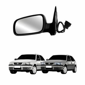 Retrovisor Vw Gol G3 1999 Até 2005 Gol G4 2005 Até 2008 Elétrico 4 Portas Lado Esquerdo Motorista
