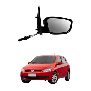 Retrovisor Vw Gol G5 2008 2009 2010 2011 Com Controle Lado Esquerdo Motorista