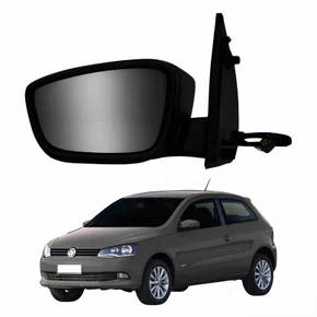 Retrovisor Vw Gol G5 2008 2009 2010 2011 Elétrico Liso Lado Esquerdo Motorista