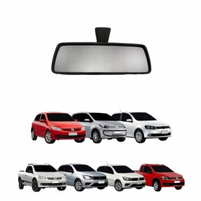 Retrovisor Interno Vw Gol Saveiro Voyage G5 G6 G7 G8 2008 Até 2023 Up 2014 Até 2021