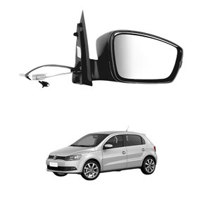 Retrovisor Vw Gol G6 2012 Até 2016 Texturizado Com Controle Lado Esquerdo Motorista
