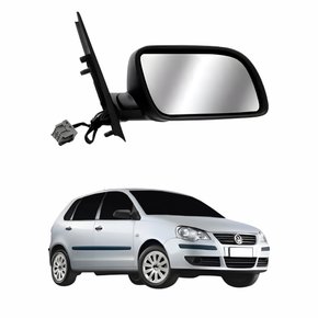 Retrovisor Vw Polo 2002 Até 2009 Elétrico 4 Portas Lado Direito Passageiro