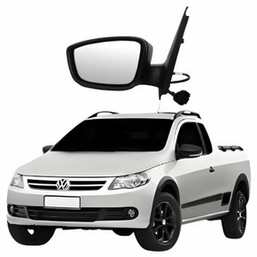 Retrovisor Vw Saveiro G5 2013 Até 2016 Eletrico Com Pisca Lado Esquerdo Motorista