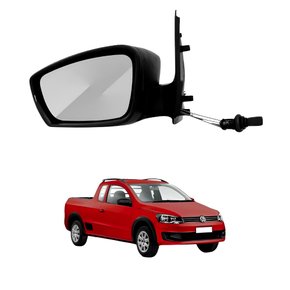 Retrovisor Vw Saveiro G6 2013 2014 2015 2016 Com Controle Com Pisca Lado Direito Passageiro