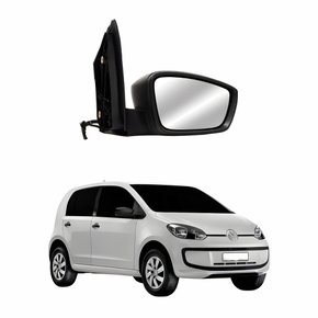 Retrovisor Vw Up 2014 2015 2016 Elétrico Com Tiltdow Lado Direito Passageiro