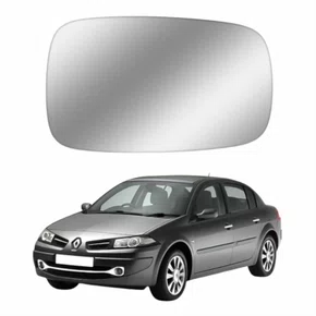 Subconjunto Renault Megane 2006 Até 2012 Lente Curvada Lado Esquerdo Motorista