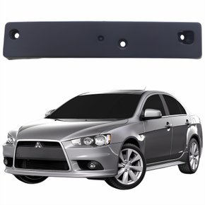 Suporte Placa Dianteiro Mitsubishi Lancer 2010 Até 2016