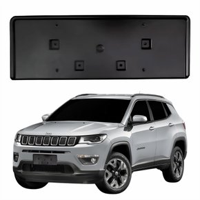 Suporte Placa Dianteiro Jeep Compass 2017 2018 2019 2020 2021