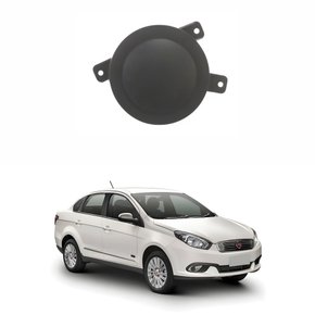 Tampa Farol de Milha Para-choque Fiat Grand Siena 2012 Até 2019 Lado Direito Passageiro