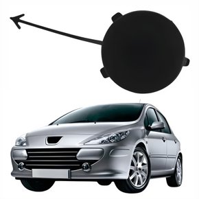 Tampa Reboque Parachoque Dianteiro Peugeot 307 2006 Até 2012