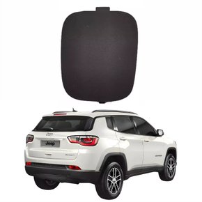 Tampa Reboque Parachoque Traseiro Jeep Compass 2017 Até 2021