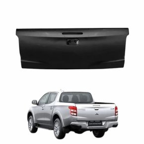 Tampa Traseira Mitsubishi L200 2021 2022 2023 Triton Sport Com Furo Camera de Re