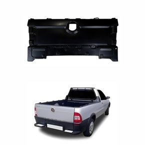 Tampa Traseiro Fiat Strada Working G4 2008 2009 2010 2011 2012 2013 Cabine Dupla