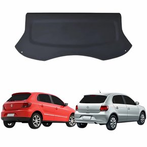 Tampao Bagagito Porta Mala Vw Gol G5 2008 Até 2012 G6 2012 Até 2016 Com Carpete Preto