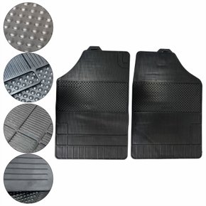 Tapete Automotivo De Borracha Universal Com 2 Peças