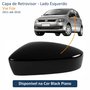 Capa de Retrovisor Vw Fox 2011 até 2016 Black Piano Lado Esquerdo Motorista