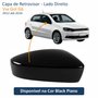 Capa de Retrovisor Vw Gol G6 2012 até 2016 Black Piano Lado Direito Passageiro