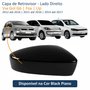 Capa de Retrovisor Vw Gol G6 2012 até 2016 Vw Fox 2011 até 2016 Vw Up 2014 até 2017 Black Piano Lado Direito Passageiro