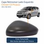 Capa Retrovisor Citroen C3 Picasso 2011 Até 2015 Texturizado Lado Esquerdo Motorista