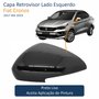 Capa Retrovisor Fiat Cronos 2017 Até 2023 Com Furo Lado Esquerdo Motorista