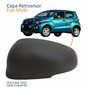 Capa Retrovisor Fiat Mobi 2014 Até 2022 Com Furo Liso Lado Esquerdo Motorista