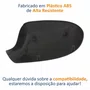 Capa Retrovisor Fiat Palio Economy 2011 Até 2017 Texturizado METAGAL Lado Direito Passageiro