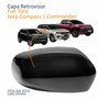 Capa Retrovisor Fiat Toro 2016 Até 2023 Jeep Compass Commander 2016 Até 2023 Texturizado Lado Direito Passageiro