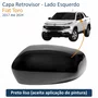 Capa Retrovisor Fiat Toro 2017 Até 2024 ORIGINAL Lado Esquerdo Motorista