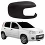 Capa Retrovisor Fiat Uno Vivace 2011 2012 2013 2014 Liso Com Furo Lado Direito Passageiro
