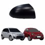 Capa de Retrovisor Ford Ka 2003 Até 2016 Ford Fiesta 2008 Até 2014 Preto Lado Direito Passageiro