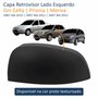 Capa Retrovisor Gm Celta 2007 Até 2015 Meriva Prisma 2007 Até 2012 Texturizado Lado Esquerdo Motorista