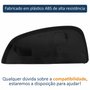 Capa Retrovisor Gm Celta 2007 Até 2015 Meriva Prisma 2007 Até 2012 Texturizado Lado Esquerdo Motorista