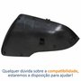 Capa Retrovisor Hyundai Creta 2017 2018 2019 2020 Com Furo Liso Lado Direito Passageiro